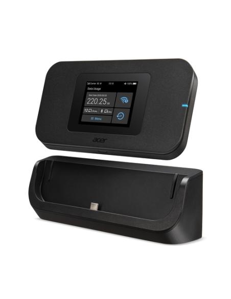 Acer Connect Enduro M4D router inalámbrico Doble banda (2,4 GHz / 5 GHz) 5G Negro
