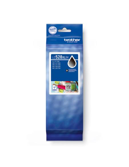 Brother LC528XLBK cartucho de tinta 1 pieza(s) Original Ultra High Yield Negro