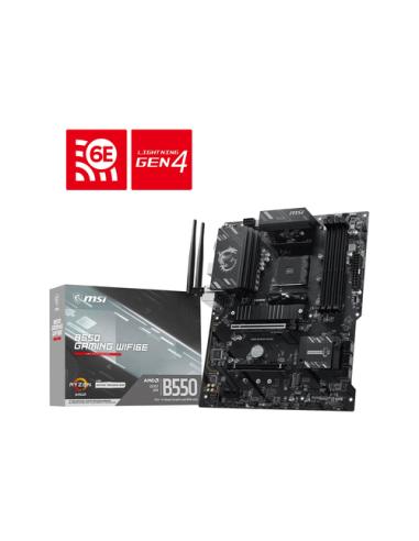 MSI B550 GAMING WIFI6E placa base AMD B550 Zócalo AM4