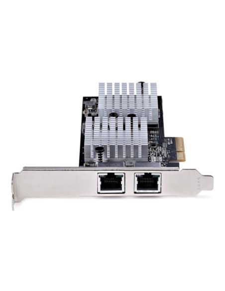 StarTech.com Tarjeta PCI Express Adaptadora de Red Ethernet de 2 Puertos RJ45 - Tarjeta de Red para Servidores o PCs - con Sopor