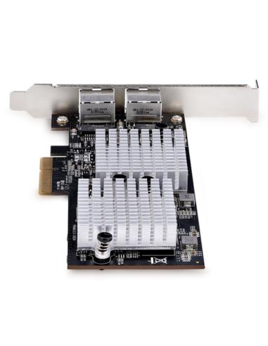 StarTech.com Tarjeta PCI Express Adaptadora de Red Ethernet de 2 Puertos RJ45 - Tarjeta de Red para Servidores o PCs - con Sopor