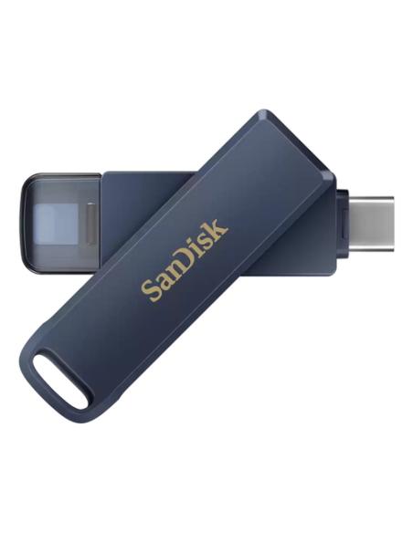 SanDisk iXpand unidad flash USB 128 GB USB Type-C / Lightning 3.2 Gen 1 (3.1 Gen 1) Azul