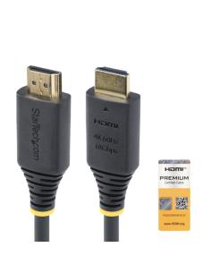 StarTech.com Cable HDMI Certificado Premium de Alta Velocidad de 2m - 4K 60Hz - 144Hz - UHD - HDR10/HDCP 2.2/ARC - 18Gbps - Cabl