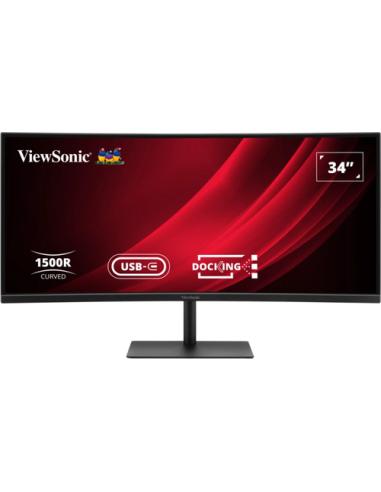 Viewsonic VG3419C-2 pantalla para PC 86,4 cm (34") 3440 x 1440 Pixeles UltraWide Quad HD LED Negro