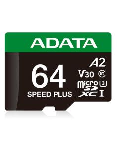 ADATA Speed Plus 64 GB MicroSDXC Clase 10