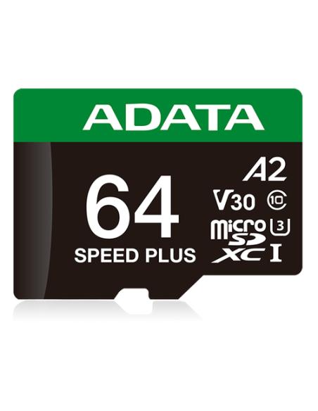 ADATA Speed Plus 64 GB MicroSDXC Clase 10