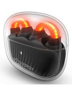 Energy Sistem LightPods Auriculares Inalámbrico Dentro de oído Bluetooth Negro, Transparente
