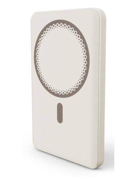 Energy Sistem Magnetic Powerbank 5000 mAh Cargador inalámbrico Champán