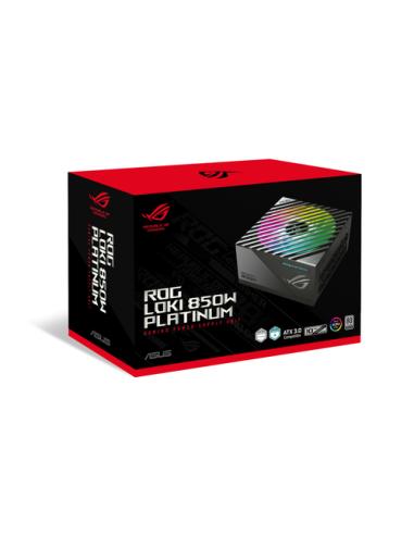 ASUS ROG Loki SFX-L 850W Platinum unidad de fuente de alimentación 24-pin ATX Negro, Plata
