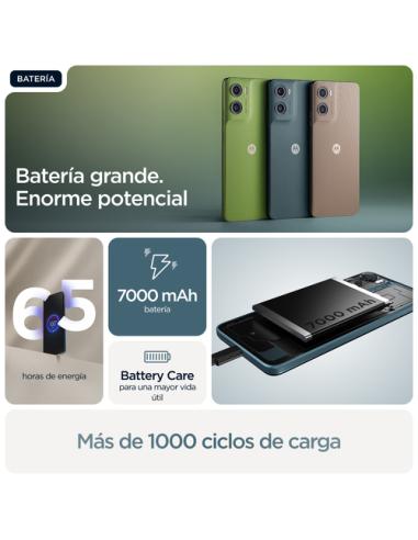 Motorola moto g06 power 17,5 cm (6.88") SIM doble Android 15 4G USB Tipo C 8 GB 256 GB 7000 mAh Azul