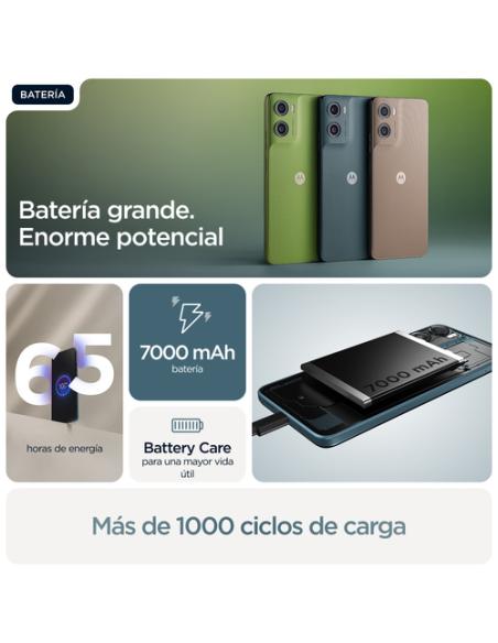 Motorola moto g06 power 17,5 cm (6.88") SIM doble Android 15 4G USB Tipo C 8 GB 256 GB 7000 mAh Azul