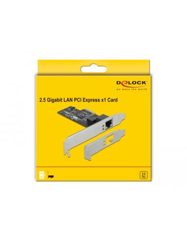 DeLOCK Tarjeta PCI Express x1 a 1 x 2,5 Gigabit LAN