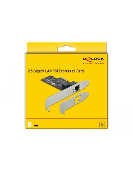DeLOCK Tarjeta PCI Express x1 a 1 x 2,5 Gigabit LAN