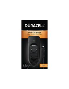 Duracell DRINV15-EU adaptador e inversor de corriente Interior 175 W Negro