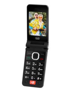 Trevi FLEX PLUS 95 4G 7,11 cm (2.8") 210 g Negro Teléfono para personas mayores