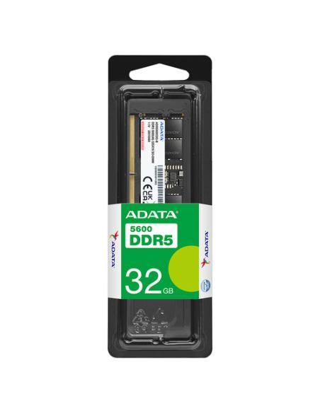 ADATA AD5S560032G-S módulo de memoria 32 GB 1 x 32 GB DDR5 262-pin SO-DIMM ECC