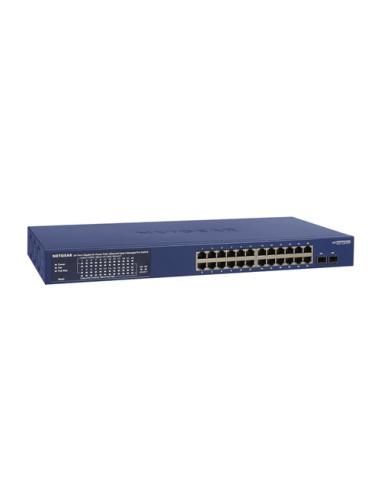 NETGEAR GS724TP Gestionado L2/L3/L4 Gigabit Ethernet (10/100/1000) Energía sobre Ethernet (PoE) Azul
