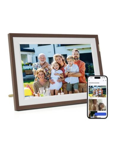 Arzopa D10 marco fotográfico digital Marrón 25,6 cm (10.1") Wifi