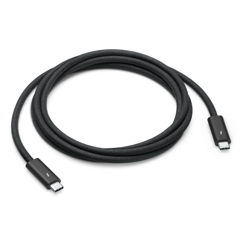 Cable desde usb-c macho a usb-c macho thunderbolt 4 pro longitud 1.8 metros