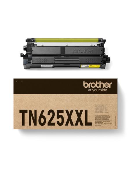 Brother TN-625XXLY cartucho de tóner 1 pieza(s) Original Amarillo