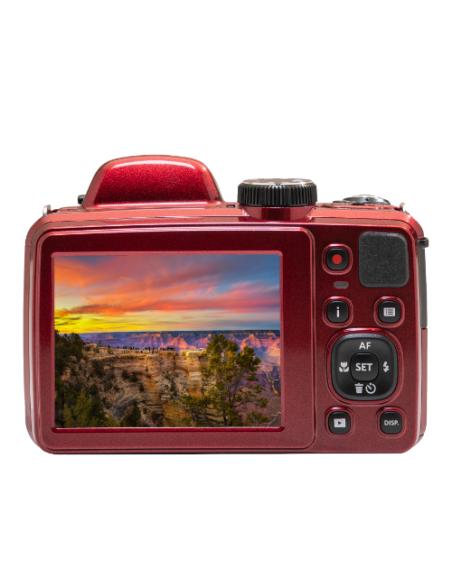 Kodak Astro Zoom AZ425 1/2.3" Cámara puente 20,68 MP BSI CMOS 5184 x 3888 Pixeles Negro, Rojo