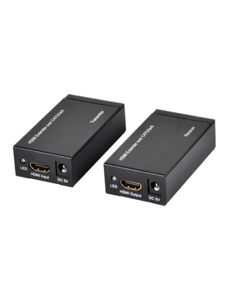 Ewent EW3715 extensor audio/video Transmisor y receptor de señales AV Negro