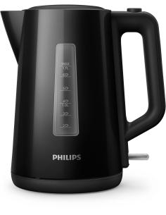 Philips 3000 series Hervidora serie 3000 HD9318/20: 1,7 litros, tamaño familiar, negra