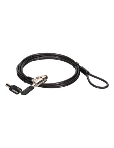 Conceptronic CUSTODIO02BSM cable antirrobo Negro 1,8 m