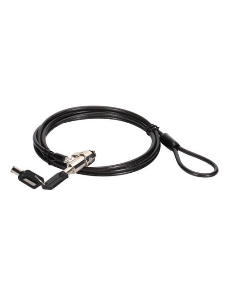 Conceptronic CUSTODIO02BSM cable antirrobo Negro 1,8 m
