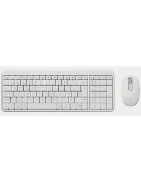 Logitech MK250 Combo teclado Ratón incluido Universal RF Wireless + Bluetooth QWERTY Español Blanco