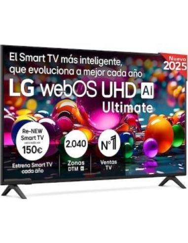 televisor 55' uhd 4k resolucion 3840x2160 smart tv 3xhdmi ethernet wifi 5 bluetooth 5.0 1xusb dolby 20w (2x10w) control intelige
