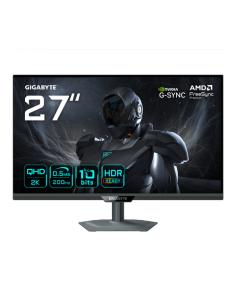 GIGABYTE G27Q20 Monitor Gaming 27” QHD - 2560 x 1440, 200Hz, 0.5ms, Compatible con G-Sync, FreeSync Premium, HDR10, HDMI 2.0, Di