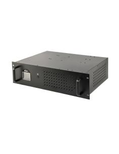 Gembird - Ups rack 19'' 3.4u 1500va, 4xiec 230v out, iec14 in,rj11, usb, lcd sistema de alimentación ininterrumpida (UPS) Línea 