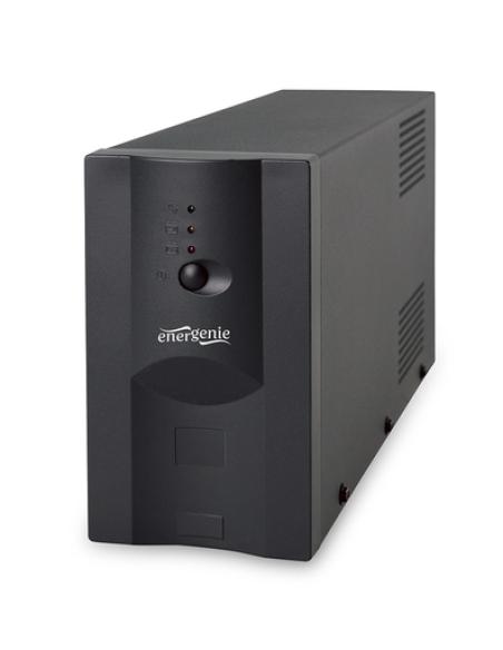 Gembird UPS-PC-1202AP sistema de alimentación ininterrumpida (UPS) Línea interactiva 1,2 kVA 720 W 4 salidas AC