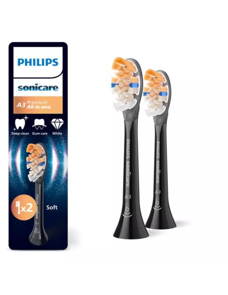 Philips Sonicare Premium All-in-One HX9092/88 Pack de 2 cabezales de cepillado