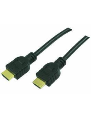 LogiLink HDMI, 15m cable HDMI HDMI tipo A (Estándar) Negro