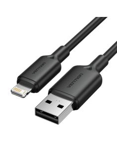 Vention LAMBH cable de conector Lightning 2 m Negro