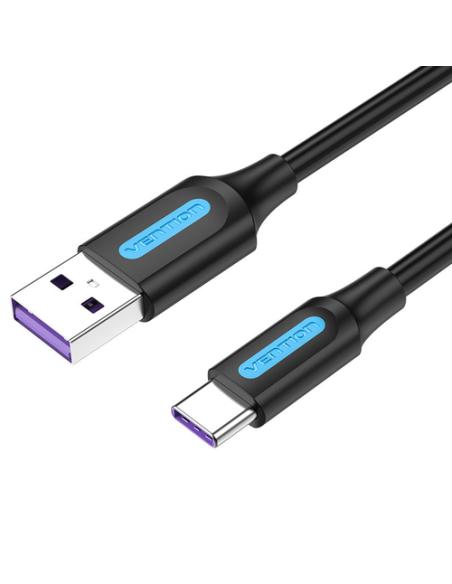 Vention CORBD cable USB USB 2.0 0,5 m USB A USB C 0,48 Gbit/s Negro