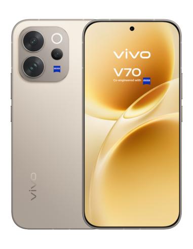 VIVO V70 16,7 cm (6.59") SIM doble Android 16.0 5G 8 GB 512 GB 6500 mAh Gris