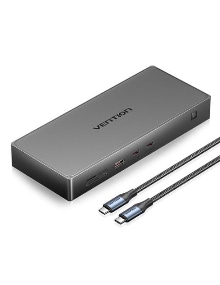 Vention TPWH0 base de conexión para disco duro Gris