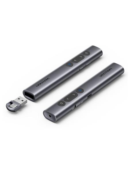 Vention KQJH0 apuntador inalámbricos RF Gris