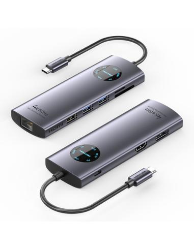 Vention TQUHB base de conexión para disco duro Gris