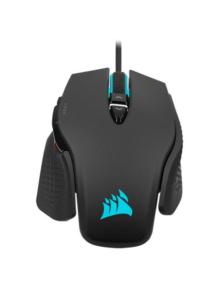 Corsair M65 RGB ULTRA ratón Juego Mano derecha USB tipo A Óptico 26000 DPI