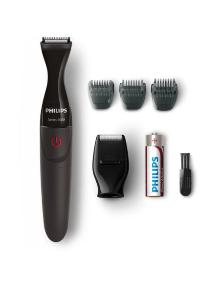 Philips MULTIGROOM Series 1000 MG1100/16 Perfilador de barba potente y preciso