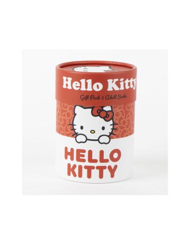 Pack de Calcetines Hello Kitty 3 Piezas Adulto Sanrio en Caja Regalo