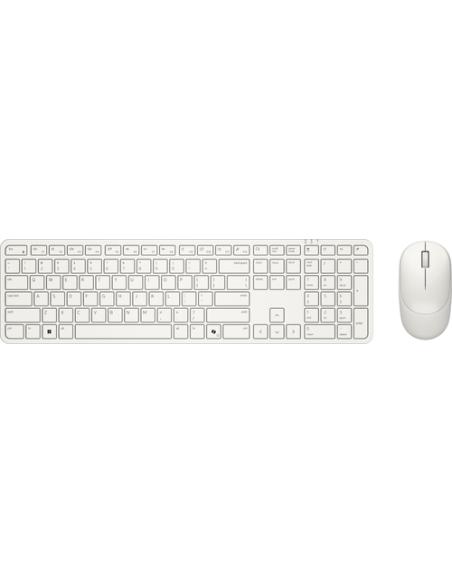 DELL Pro 5 KM526 teclado Ratón incluido Hogar / Oficina RF inalámbrico QWERTY Español Blanco