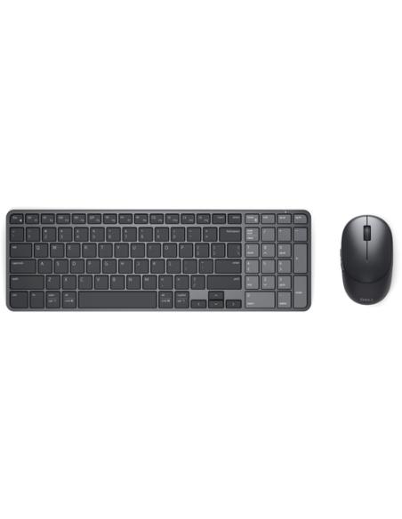 DELL Pro 7 KM746 teclado Ratón incluido Universal RF Wireless + Bluetooth QWERTY Español Grafito