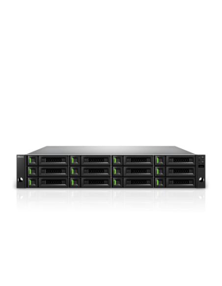 QSAN XCubeSAN XS1212D Servidor de almacenamiento Bastidor (2U) Intel® Xeon® 4 GB DDR4 0 TB Linux Negro