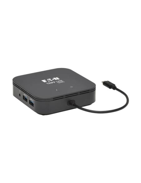 Tripp Lite MTB3-DOCK-04 base para portátil y replicador de puertos Alámbrico Thunderbolt 3 Negro