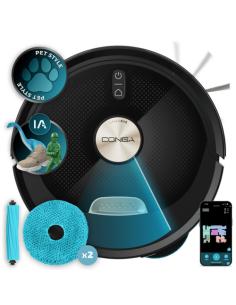 Cecotec Conga M100 Spin AI Negro